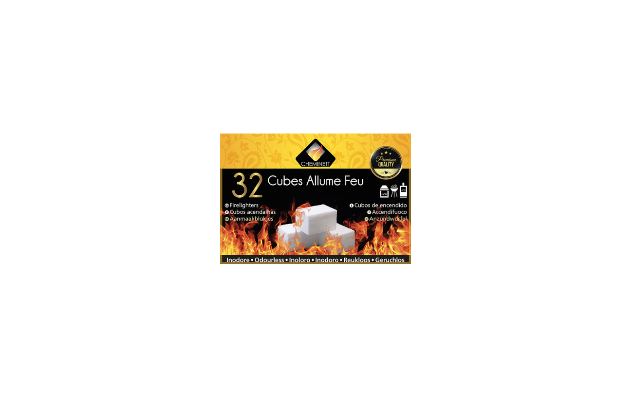Cubes allume-feu 32 pcs